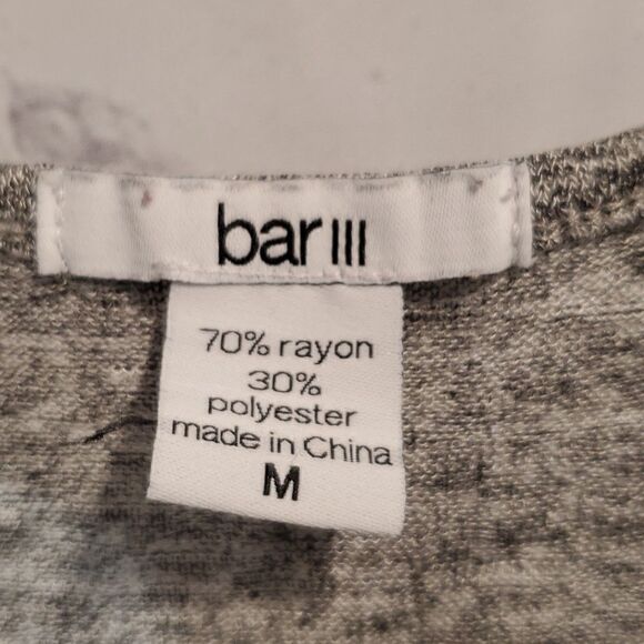 bar III soft knit spaghetti strap tank top - Picture 2 of 6